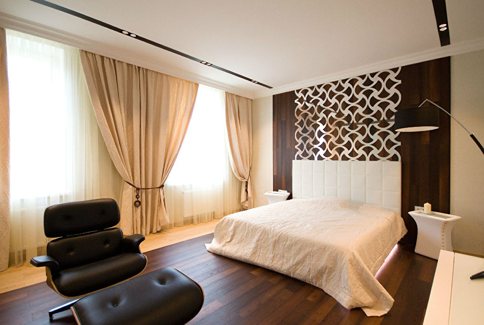 Дизайн спальни, квартира 146 кв.м. в ЖК «Парадный квартал» - фото 1