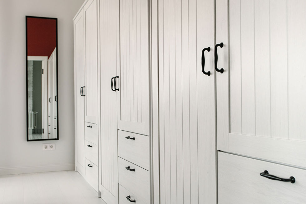 Дизайн спальни, мансарда 49 кв.м., Malevich Village - фото 4