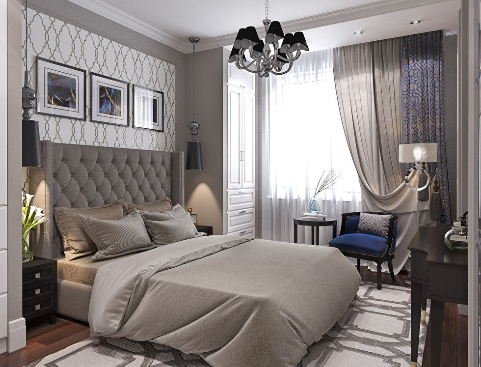 Дизайн спальни, Москва - фото 1