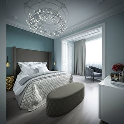 Спальня — Проект квартиры в Москве