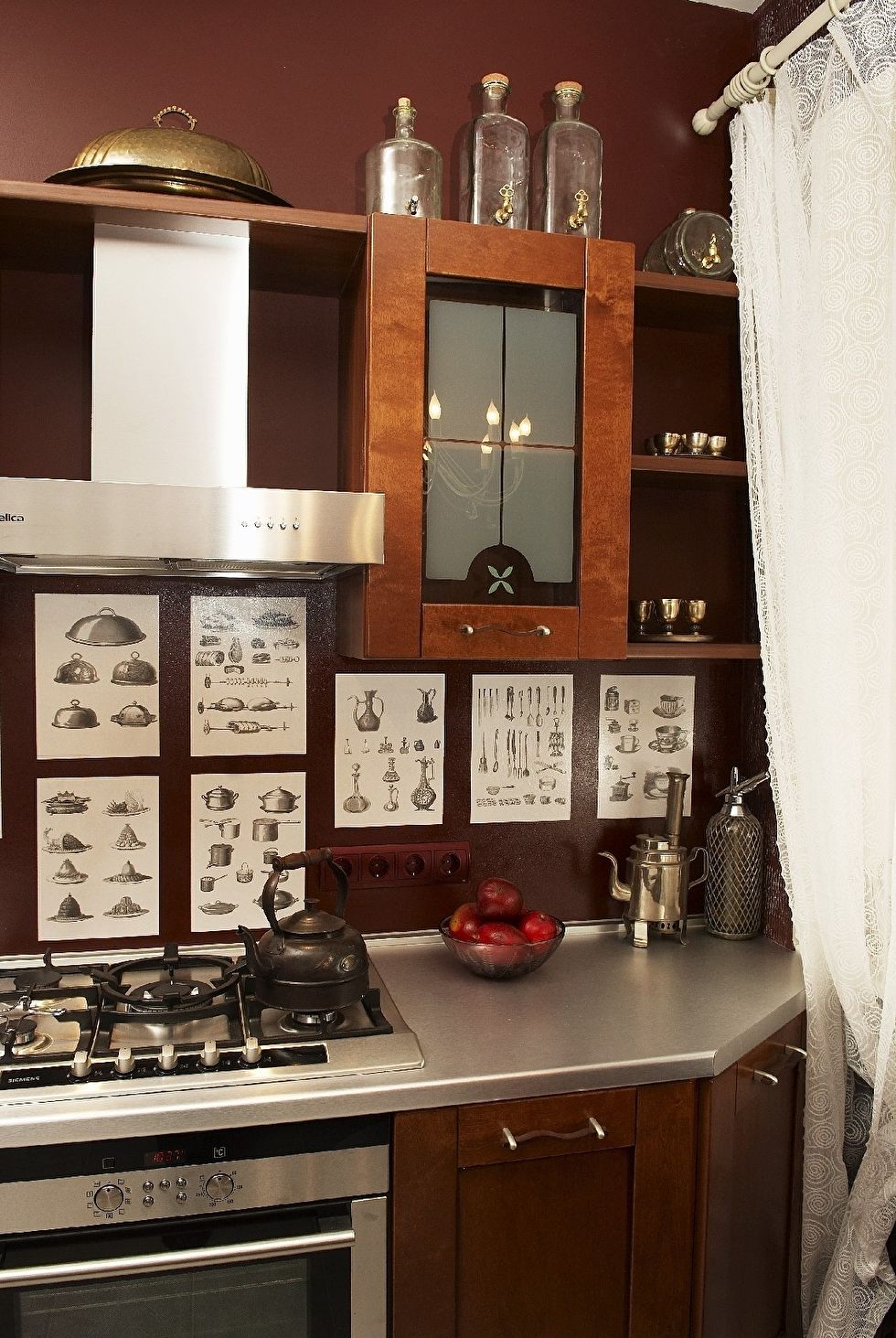 Дизайн кухни, квартира в старом московском доме - фото 4
