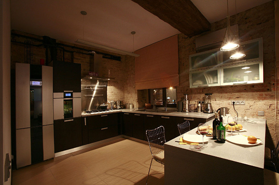 Кухня, Жизнь в стиле лофт - фото 1