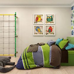 Детская комната — Современный интерьер квартиры в Obolon Residence